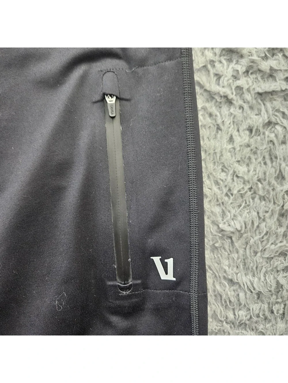 VUORI Sunday Performance Jogger Pants Men Small #V416 Black Taper